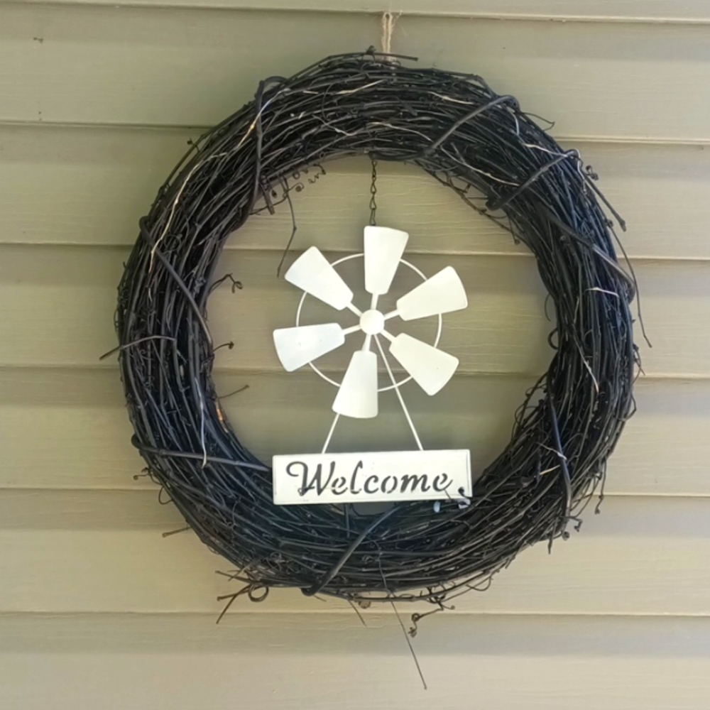 Wreath backyard creations